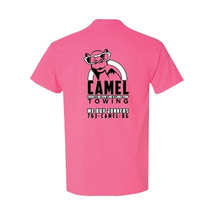 Camel Towing Pink T-Shirt - Image 2